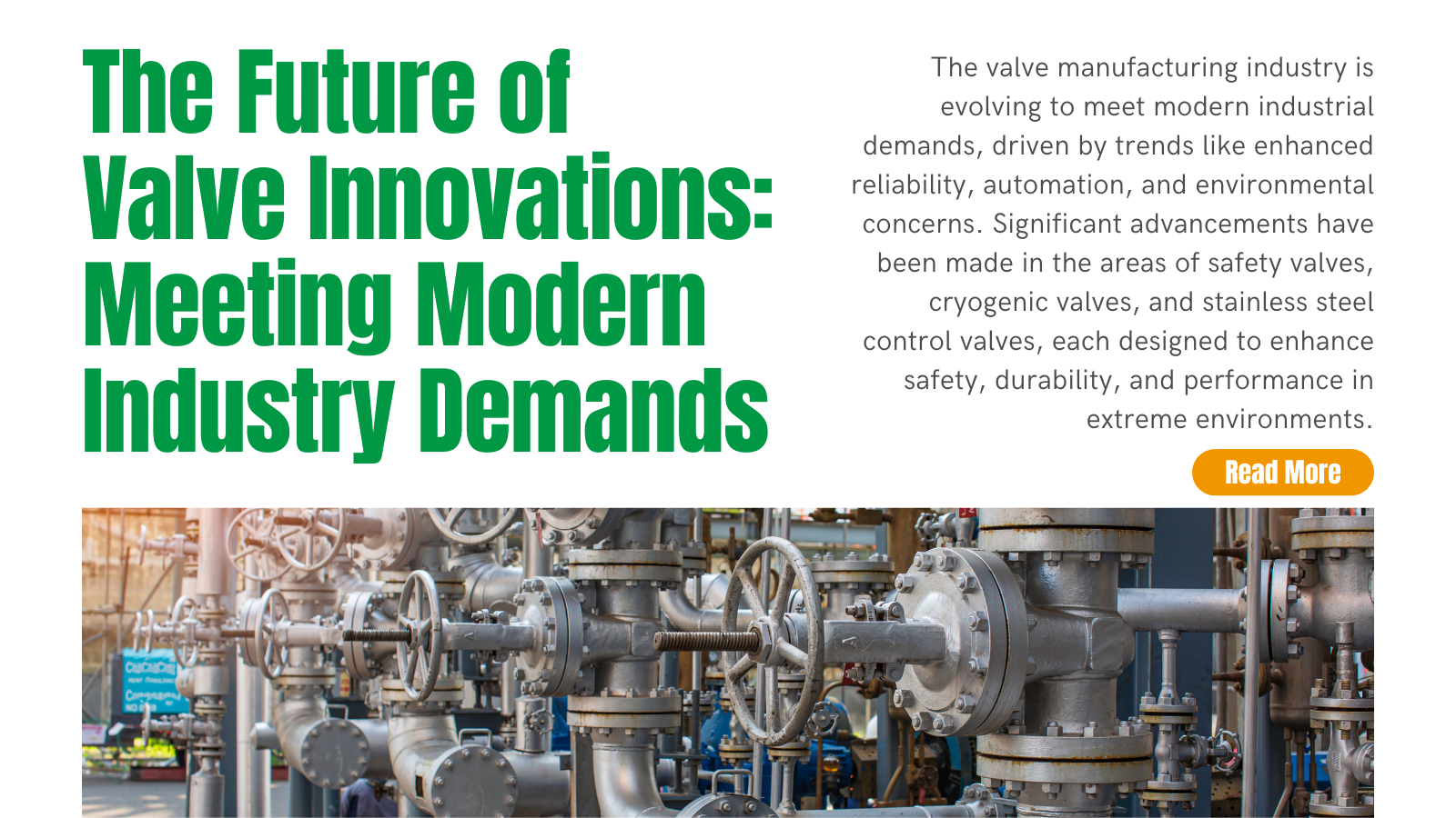 The Future of Valve Innovations: Meeting Modern Industry Demands | INOX-TEK